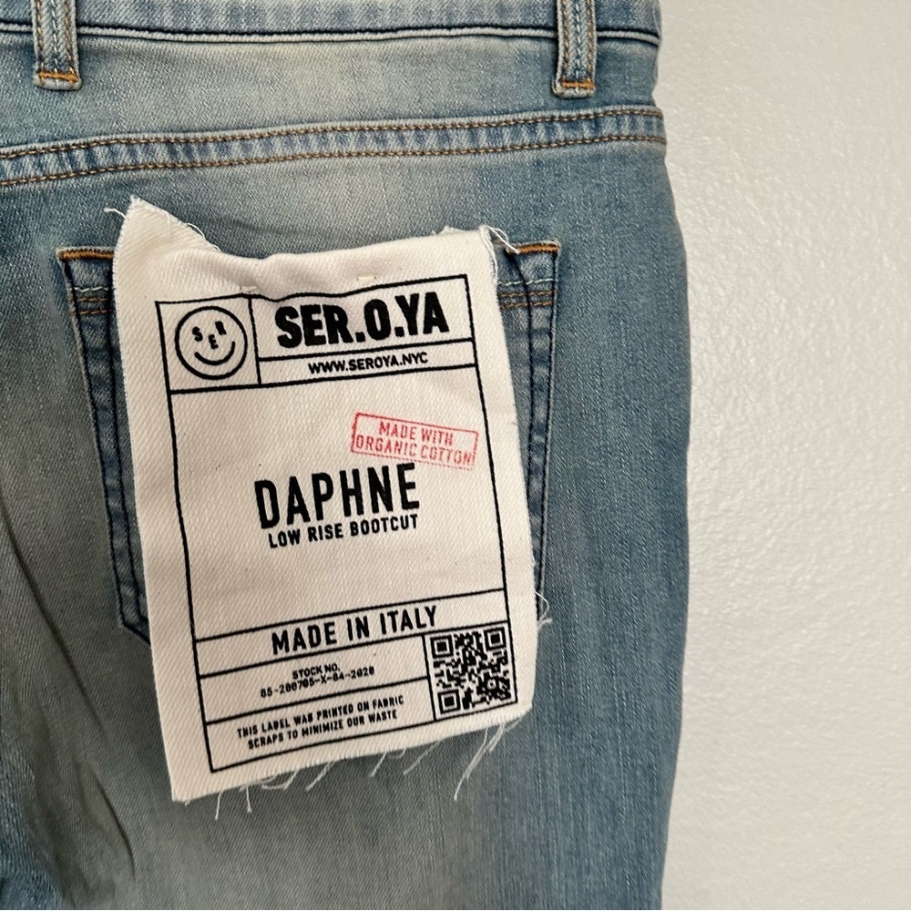 NWT Ser.O.Ya Daphne low rise bootcut jeans - Picture 6 of 13